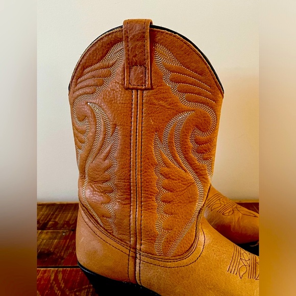 Vintage Inspired Leather Cowboy Boots❤️🏜️🌵 - Picture 4 of 11